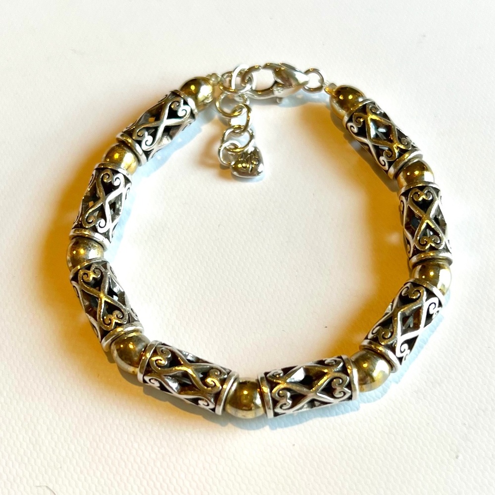 Brighton - Two Tone Beaded Bracelet